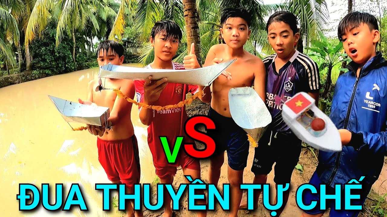 Chế Tạo Làm Thuyền Bằng Tôn Sử Dụng Động Cơ Tự Chế