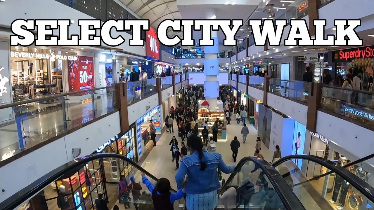 Nexus Select CityWalk - New Year's Walk Select Citywalk | 2k Delhi India 🇮🇳