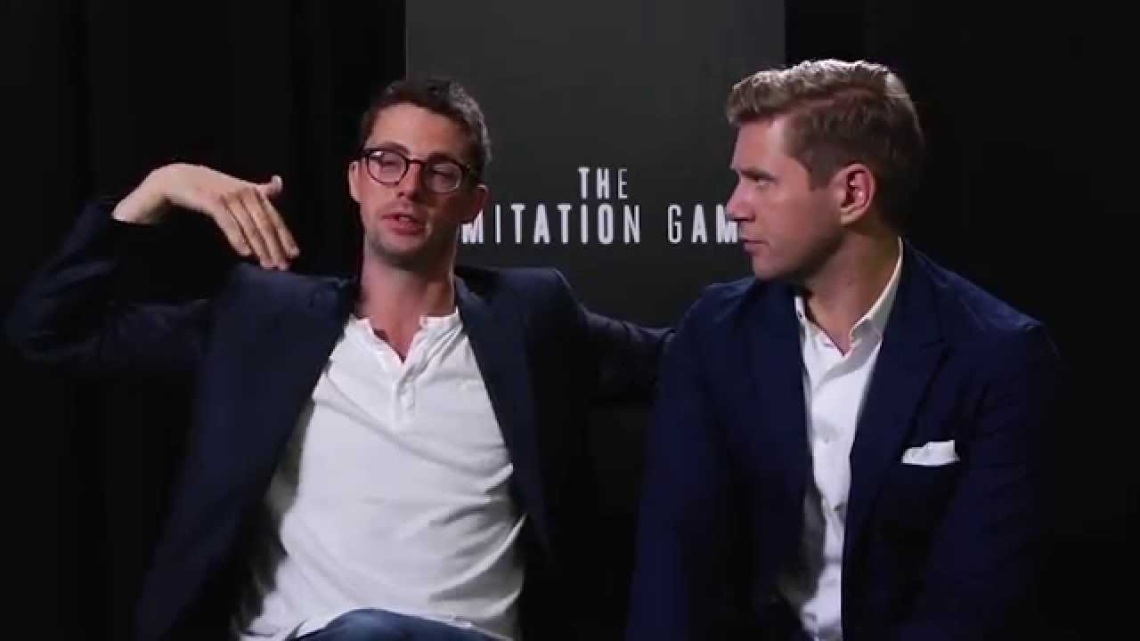 Matthew Goode & Allen Leech Interview - The Imitation Game