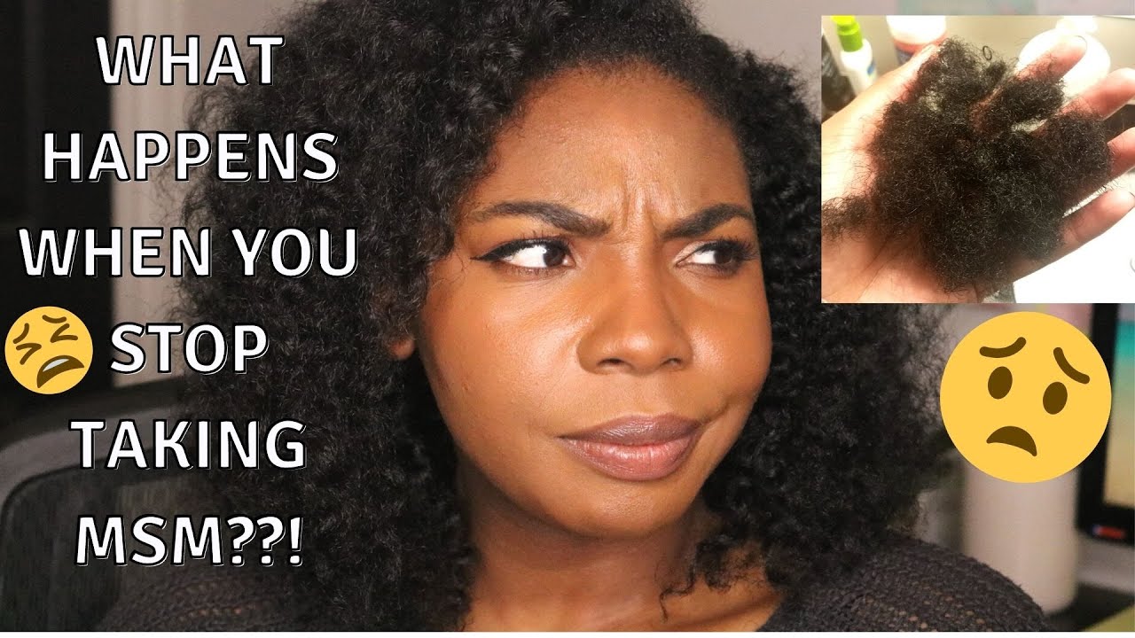 WATCH THIS BEFORE YOU STOP USING MSM FOR HAIR GROWTH!! - Sharing my experience