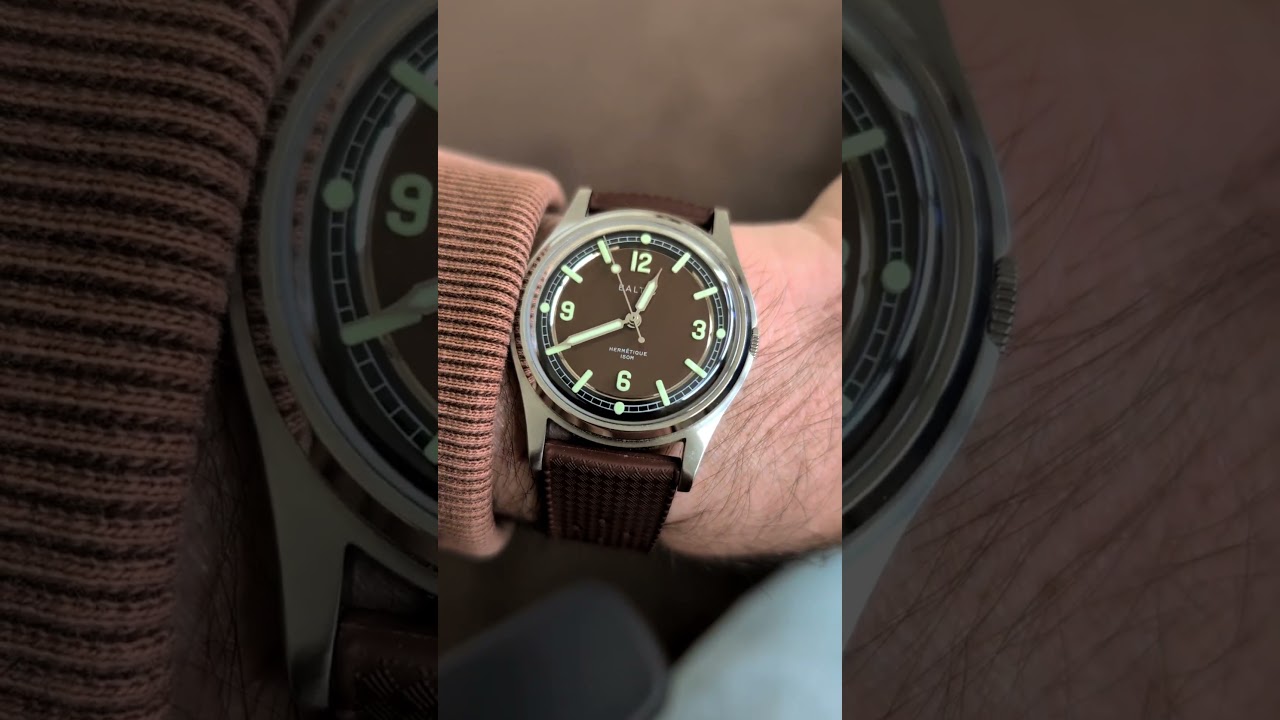 Is the Baltic Hermatique the best field watch? #baltic #watch #fieldwatch