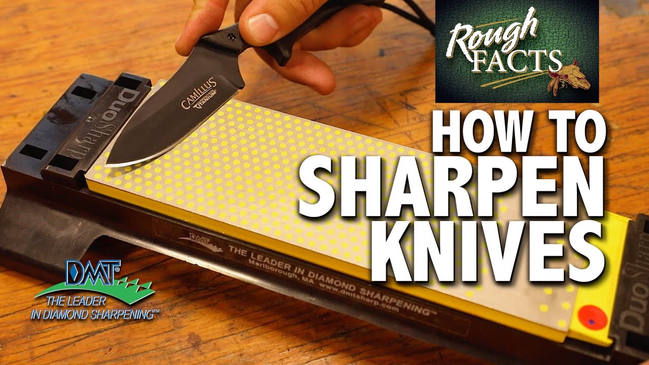 Knife Sharpening 101 | How To Sharpen on DMT Sharpeners