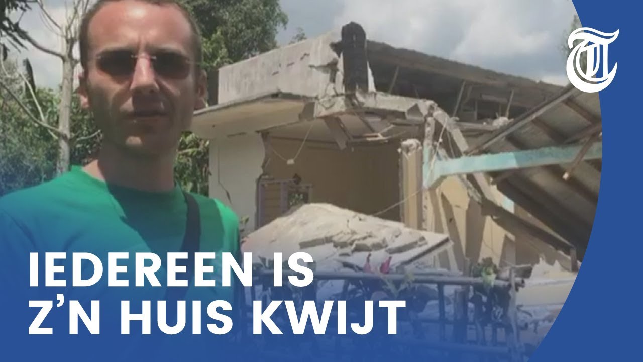 Wéér aardbeving op Lombok