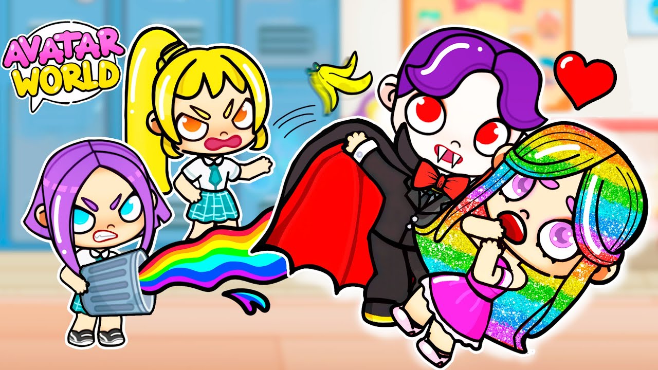МОЙ ПАРЕНЬ - ВАМПИР! 🧛🏻❤️ ИСТОРИЯ ЛЮБВИ В AVATAR WORLD | Toca Life World