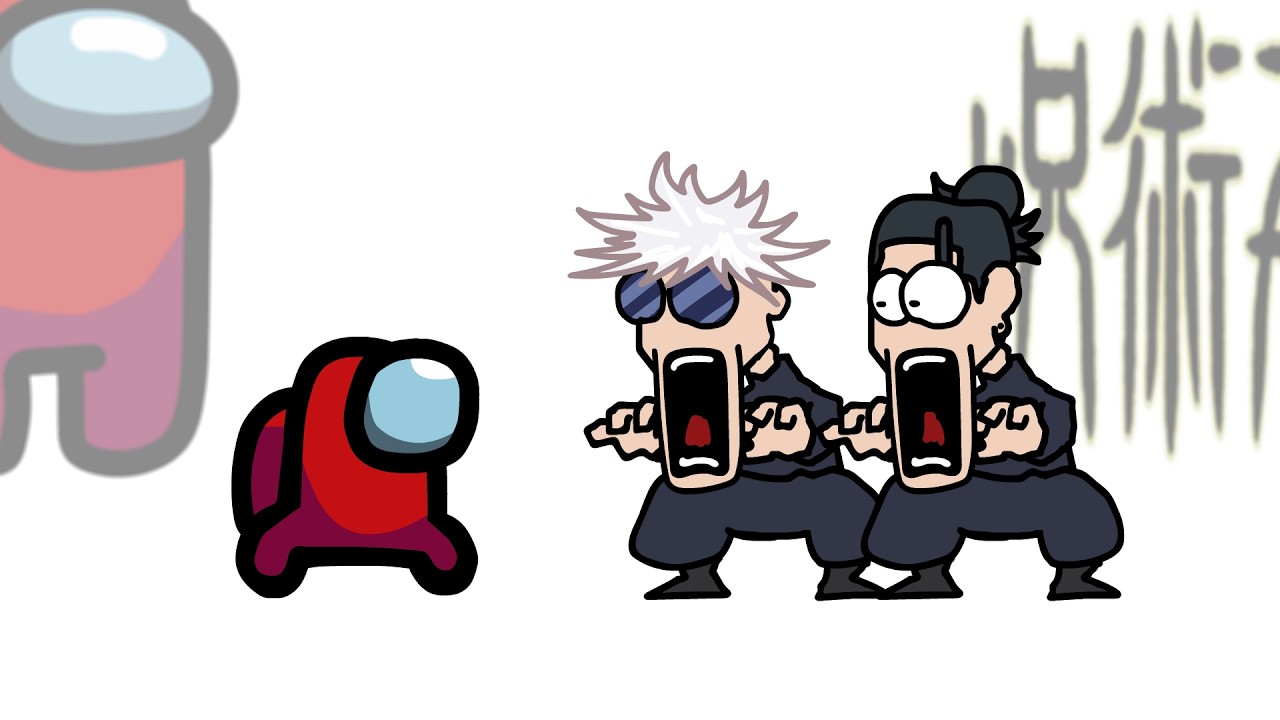 Mini Crewmate Kills Jujutsu Kaisen Characters - Part 3 | Among Us