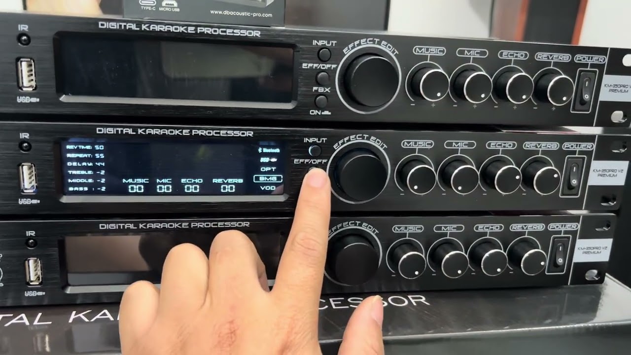 Vang cơ lai số DB Acoustic KM350 Pro V2 Premium - New 2026 