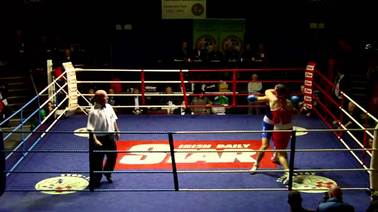 Conrad Cummings vs Darren O' Neill - Irish Senior Boxing Semi-Final 2012 (75Kg)