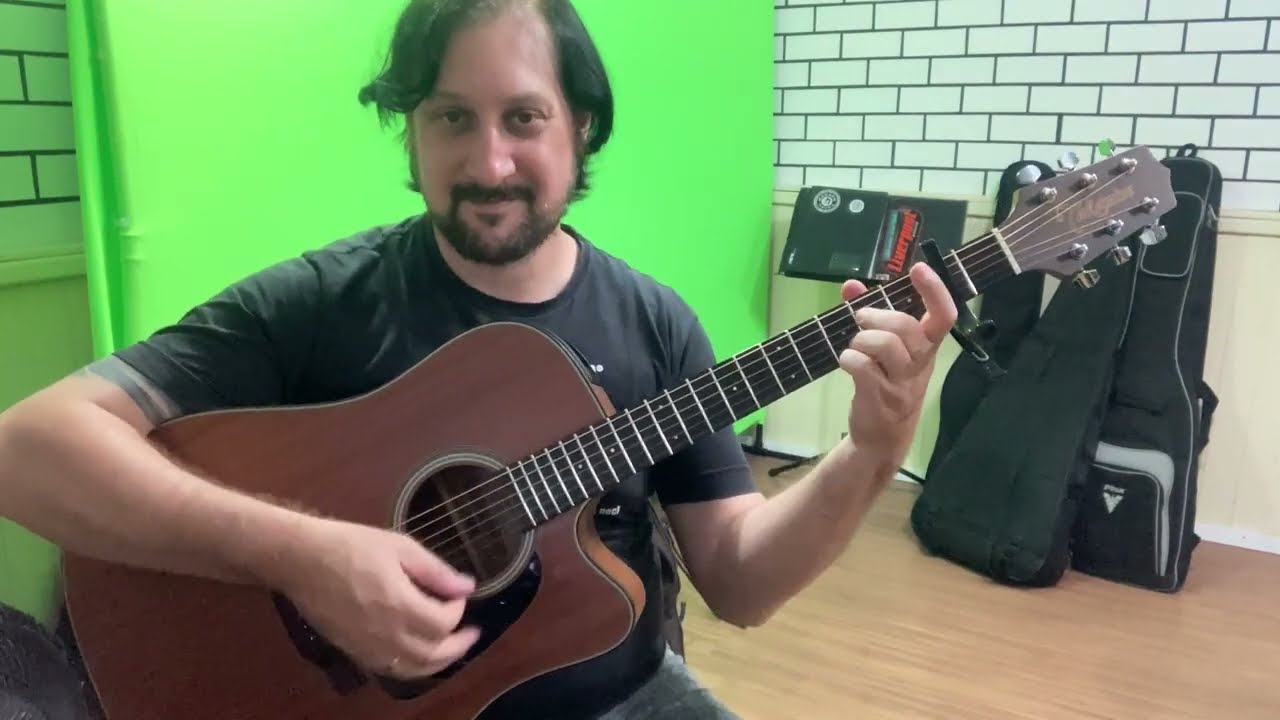 Wonderwall - Oasis - Violão Cover - Takamine GD 11