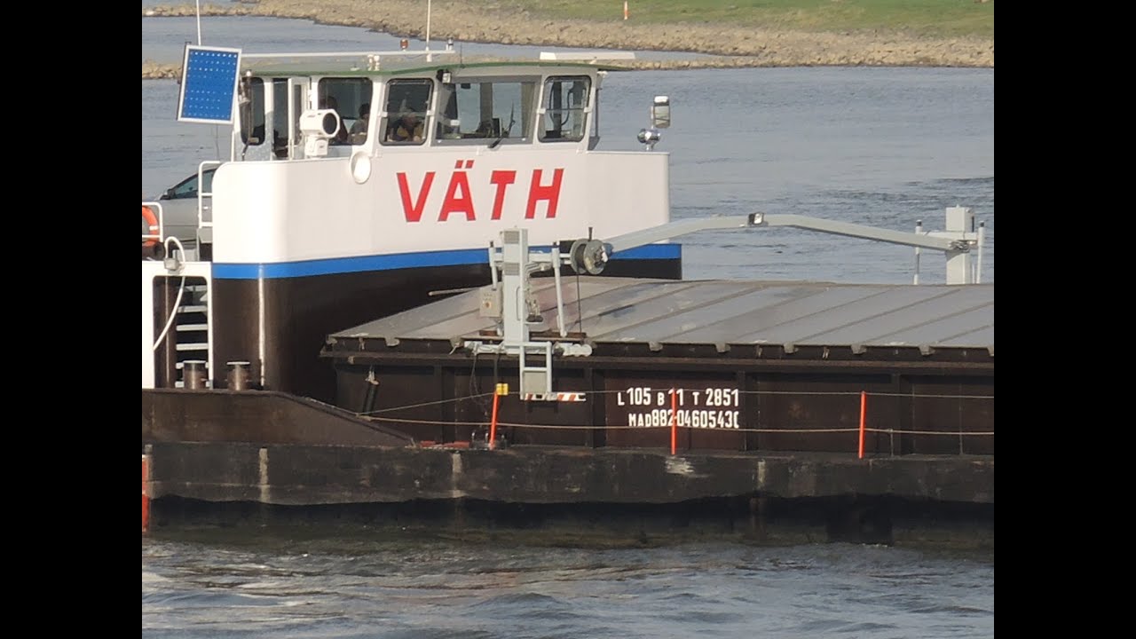 Morgenstern in D&uuml;sseldorf auf dem Rhein