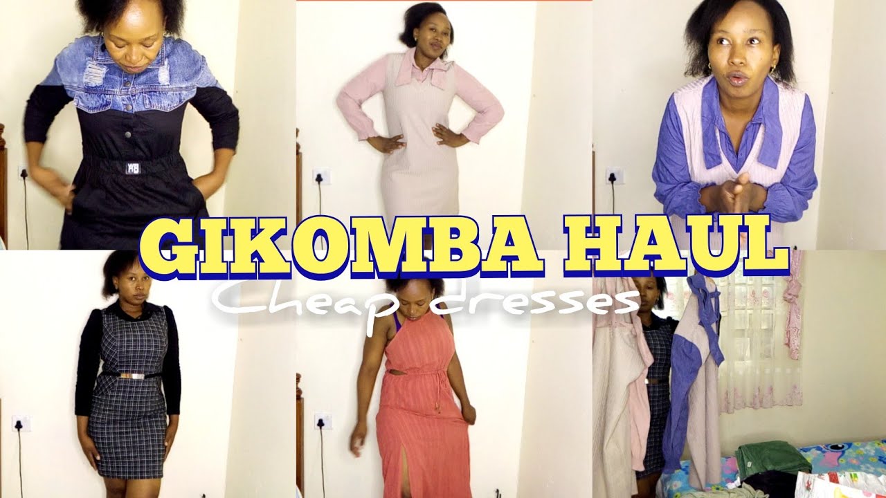 GIKOMBA HAUL//where to get cheap dresses from Gikomba//let's go to GIKOMBA together