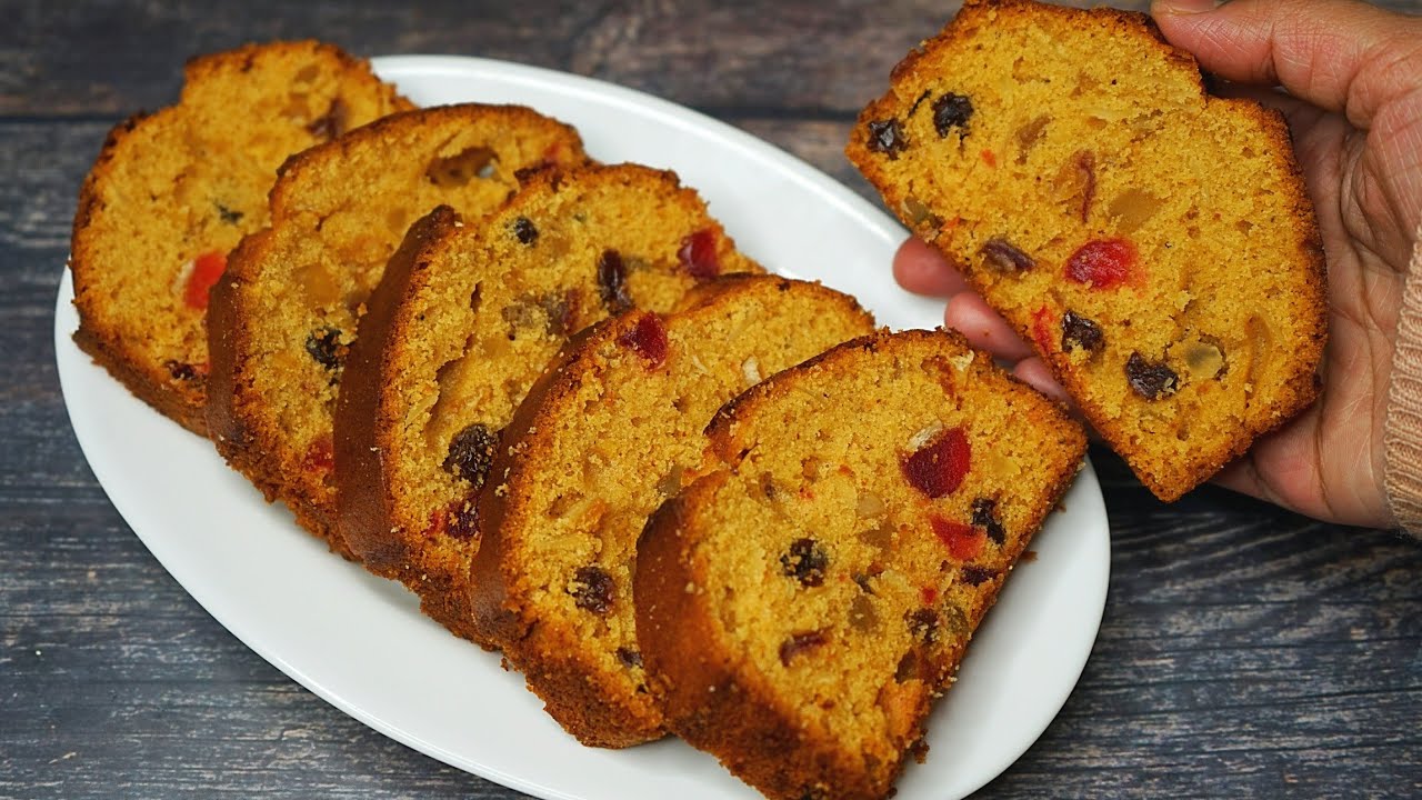 1 Egg Plum Cake Recipe | Fruit Plum Cake With Egg | Easy Cake Recipe