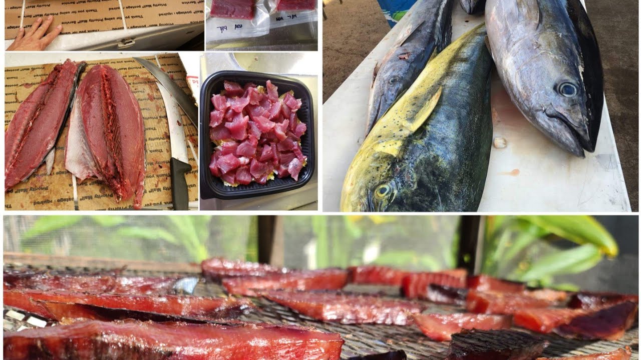 How to make Hawaiian Style Fish Jerky (aka Dry Aku, Dried Aku)