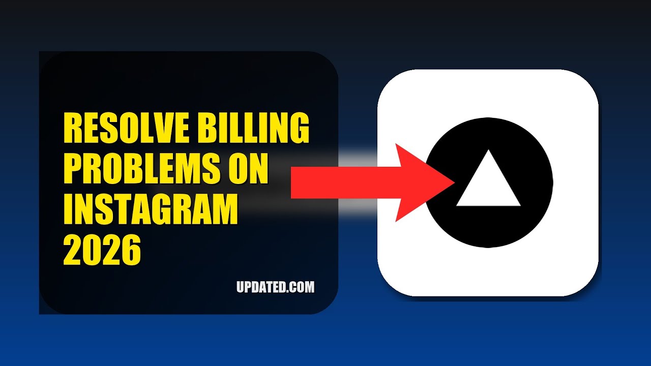 How To Resolve Billing Problems On Instagram 2026 (UPDATED GUIDE)
