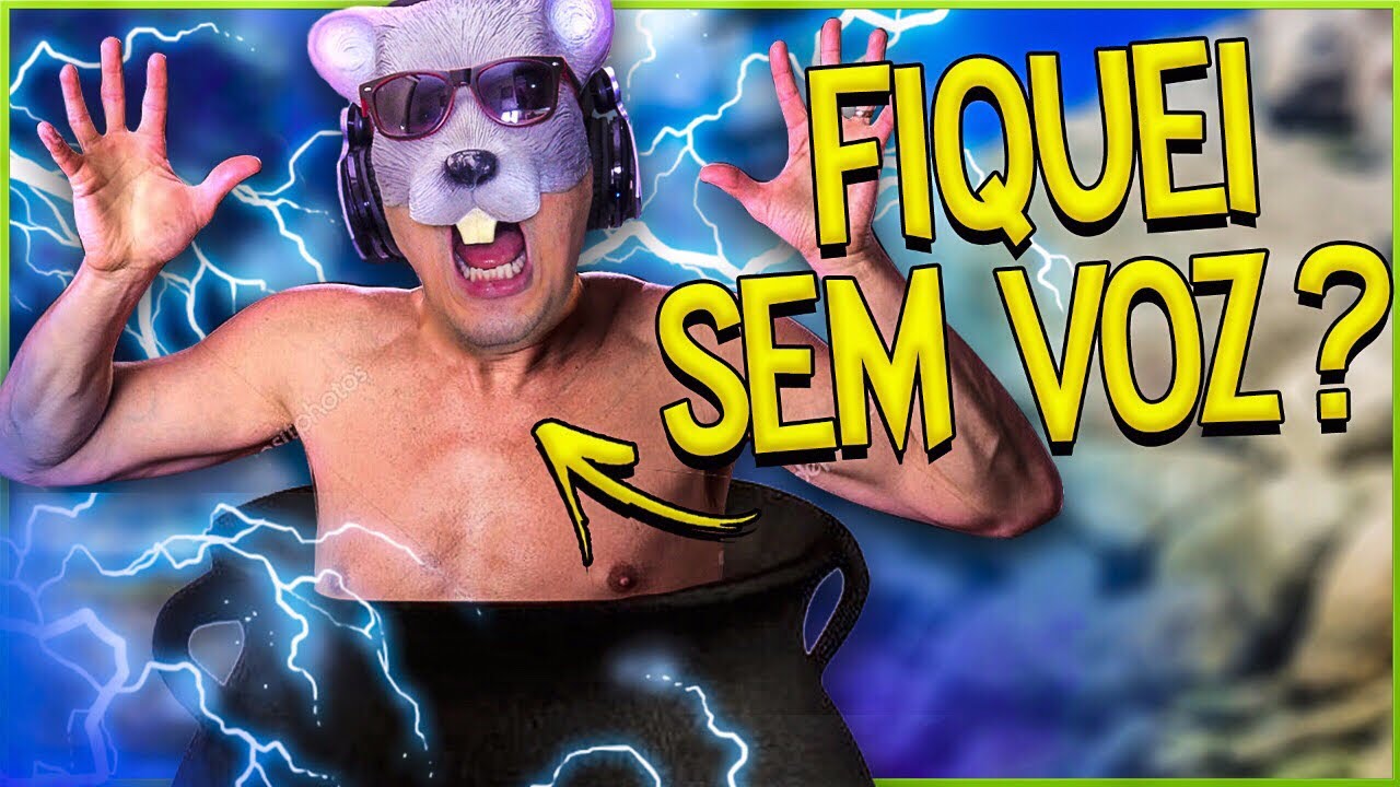 PERDI MINHA VOZ EM UM RAGE 😕