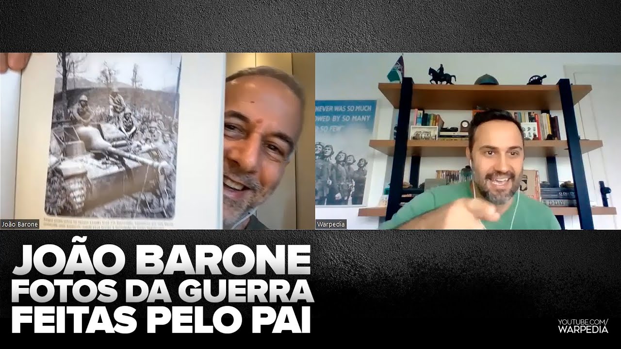 [Cortes do Warpedia] João Barone e as fotos feitas pelo pai após a Campanha da Itália