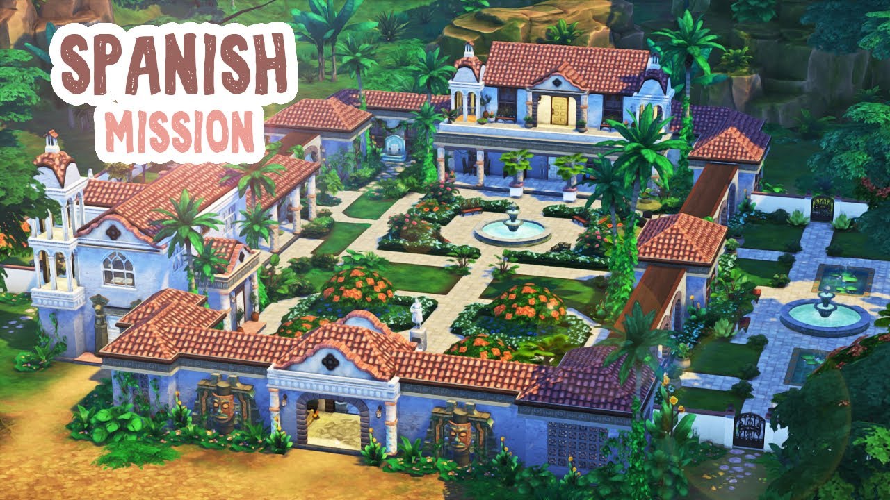 Spanish Mission 🏺🌿 || The Sims 4: Speed Build