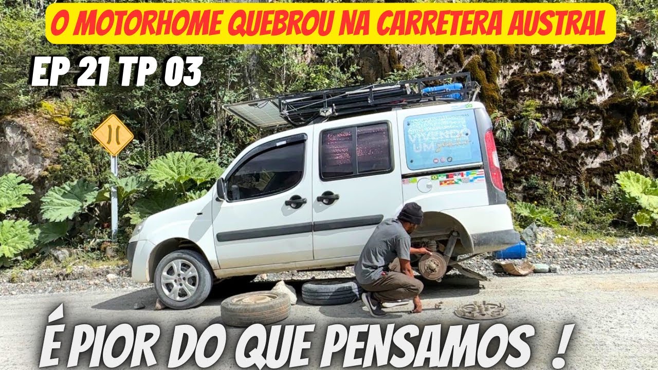 NOSSO CARRO QUEBROU QUASE NO FINAL DA CARRETERA AUSTRAL , E AGORA ? 