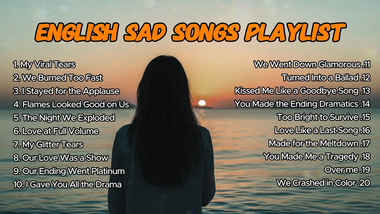 Sad love songs relaxing playlist 2026 | Soft Melodies | Easy listening love songs | English sad song