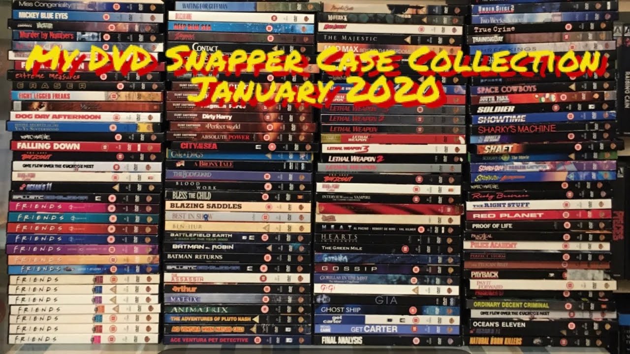 My Snapper Case DVD Collection 2020.
