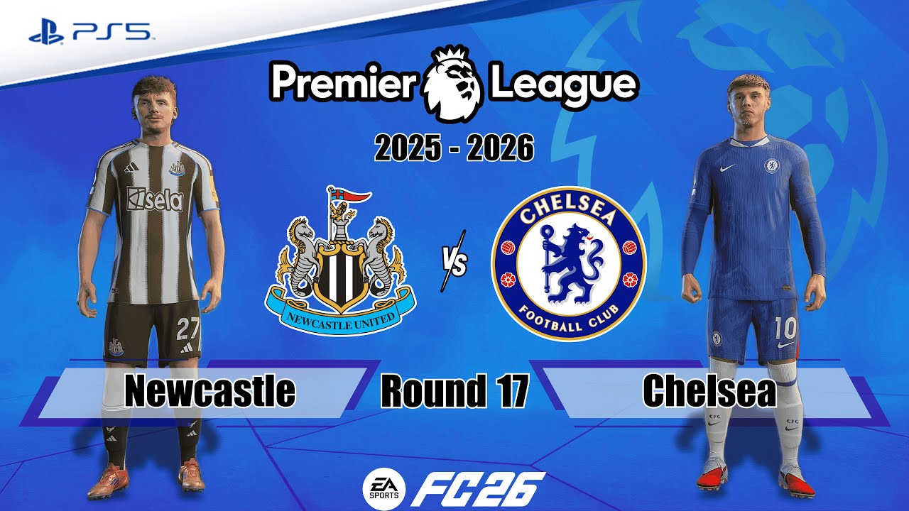 FC 26 - Newcastle vs. Chelsea Ft. Woltemade, Palmer | Premier League 25/26 | Full Match | PS5&trade;[4K]