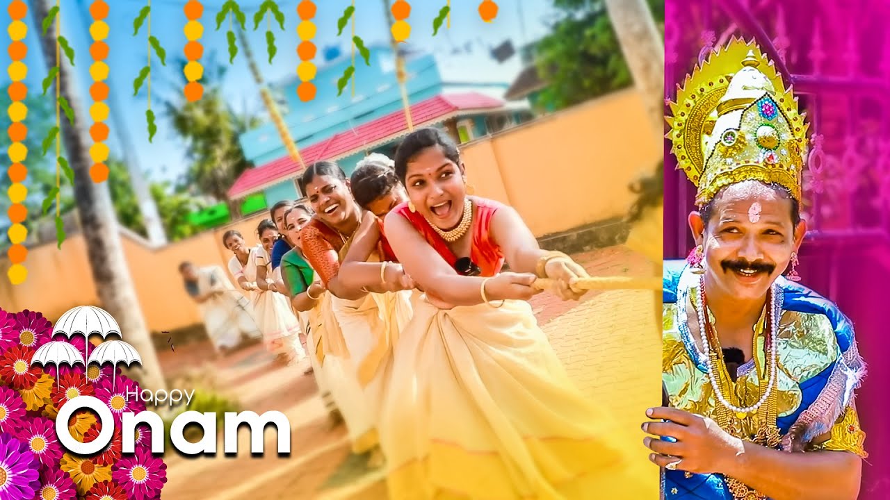Onam 2021 - അത്തപൂക്കളം 🌸 ഉറിയടി 🔥 വടംവലി👊 ഓണതല്ല് 🍽 സദ്യ