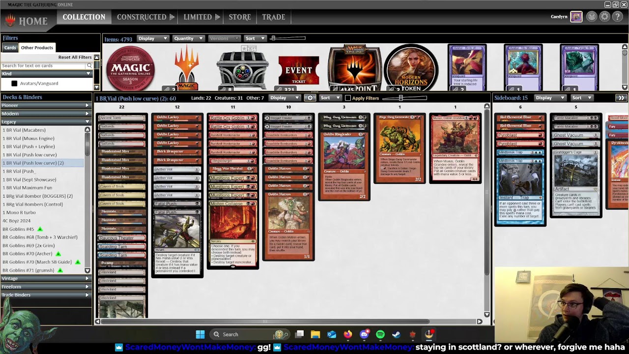 [Legacy Goblins] Foundations Spoilers chat & trophy hunting for Anzid Showcase
