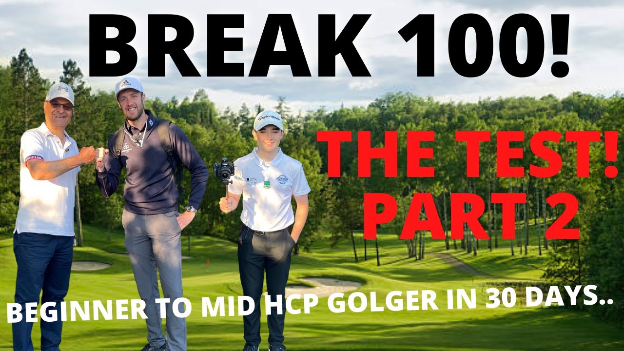 18 HOLE BREAK 100 TEST PART 2! BREAK 100 - SERIES 1 @GARY MARTIN GOLF