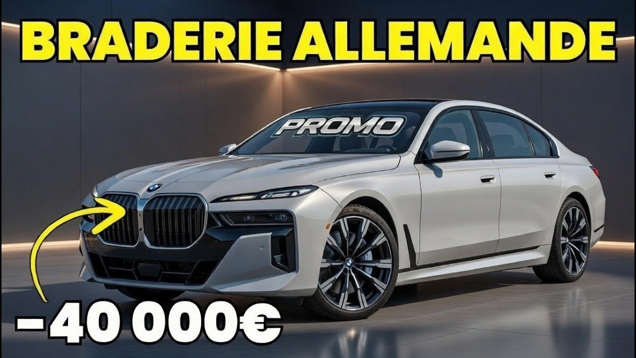 -40 000€ : BMW et Mercedes bradent leurs voitures pour survivre !
