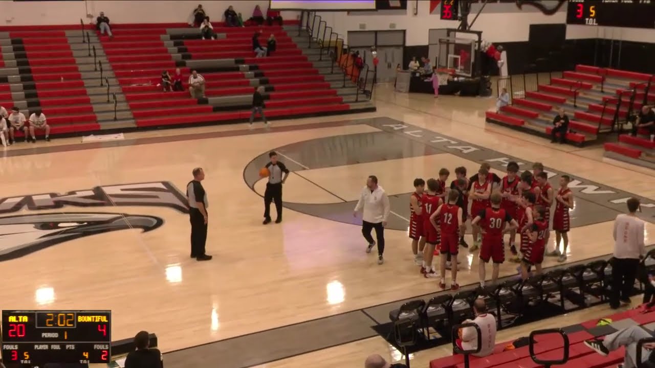 Alta High School vs Bountiful High School Mens JV Basketball