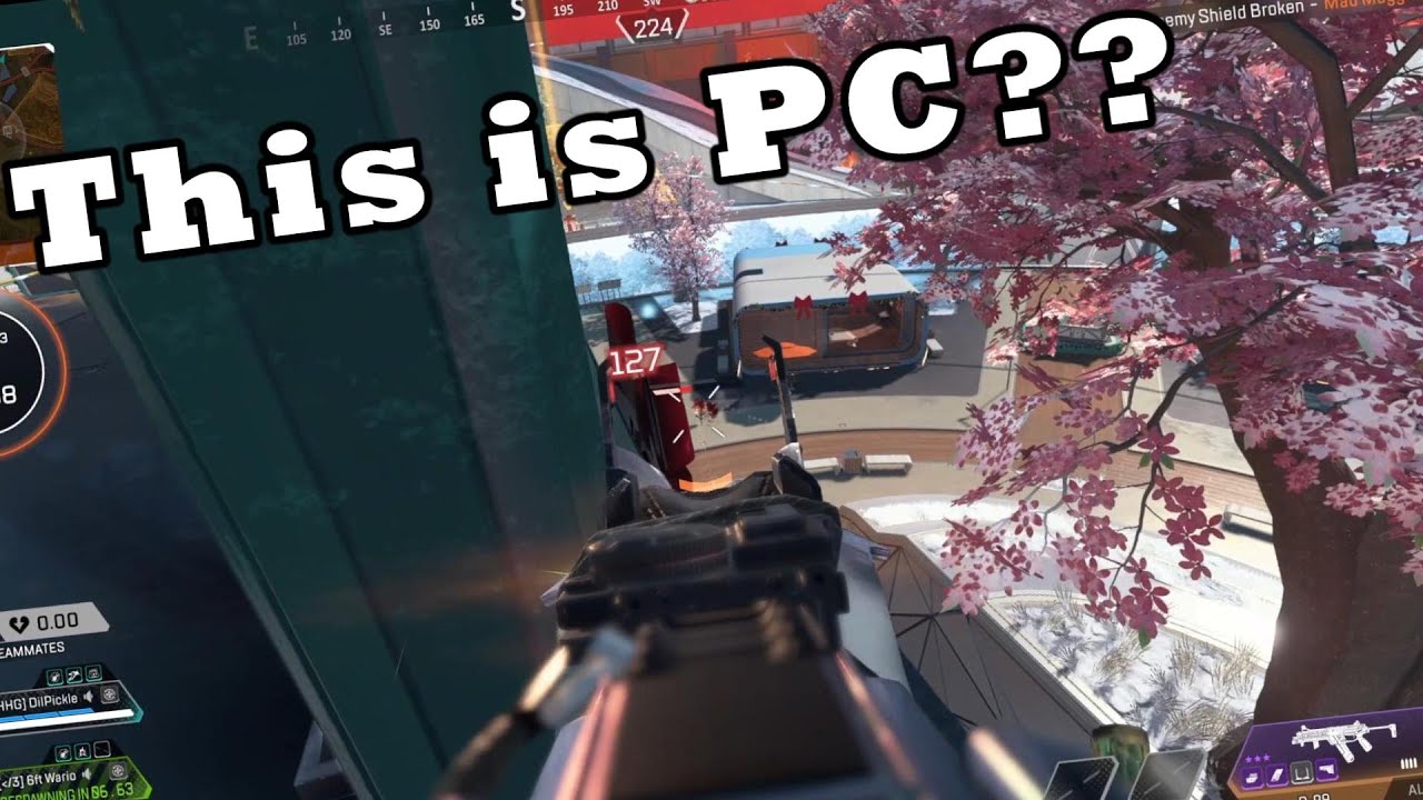 Controller aim on pc??