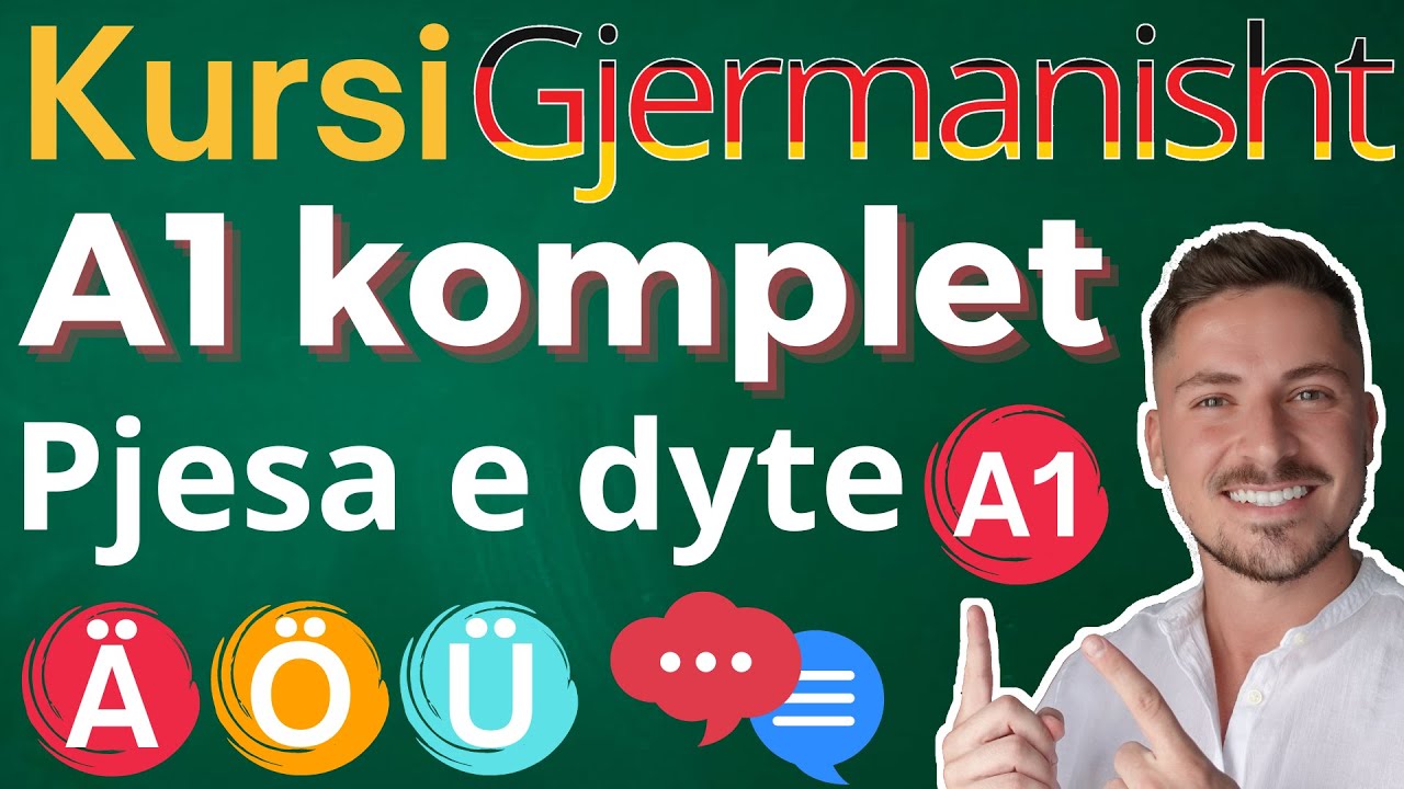 Kursi gjermanisht  A1 komplet - Pjesa e dyte