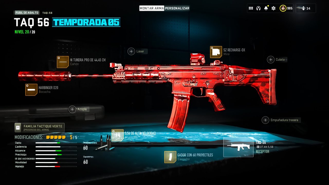 *BRUTAL* la TAQ 56 sigue siendo BUENÍSIMA!😍| ​la MEJOR CLASE de la TAQ 56 en WARZONE 2!​​