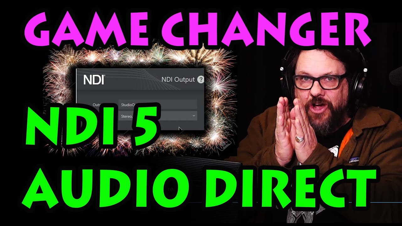 NDI 5 Audio Direct - SUcCEsS !!