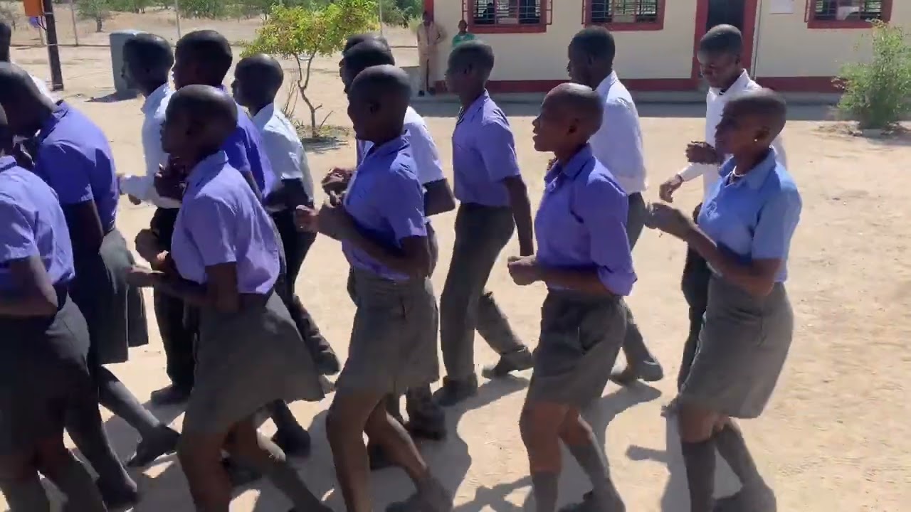 The talented choir at Otjomuru Primary School sings for One Pencil Project - final song