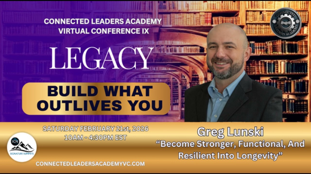 Become Stronger, Functional, And Resilient Into Longevity – Greg Lunski