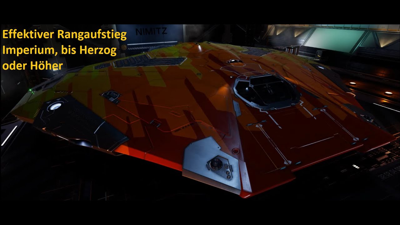 Elite Dangerous Rangaufstieg zum Herzog u. höher, für Imperium