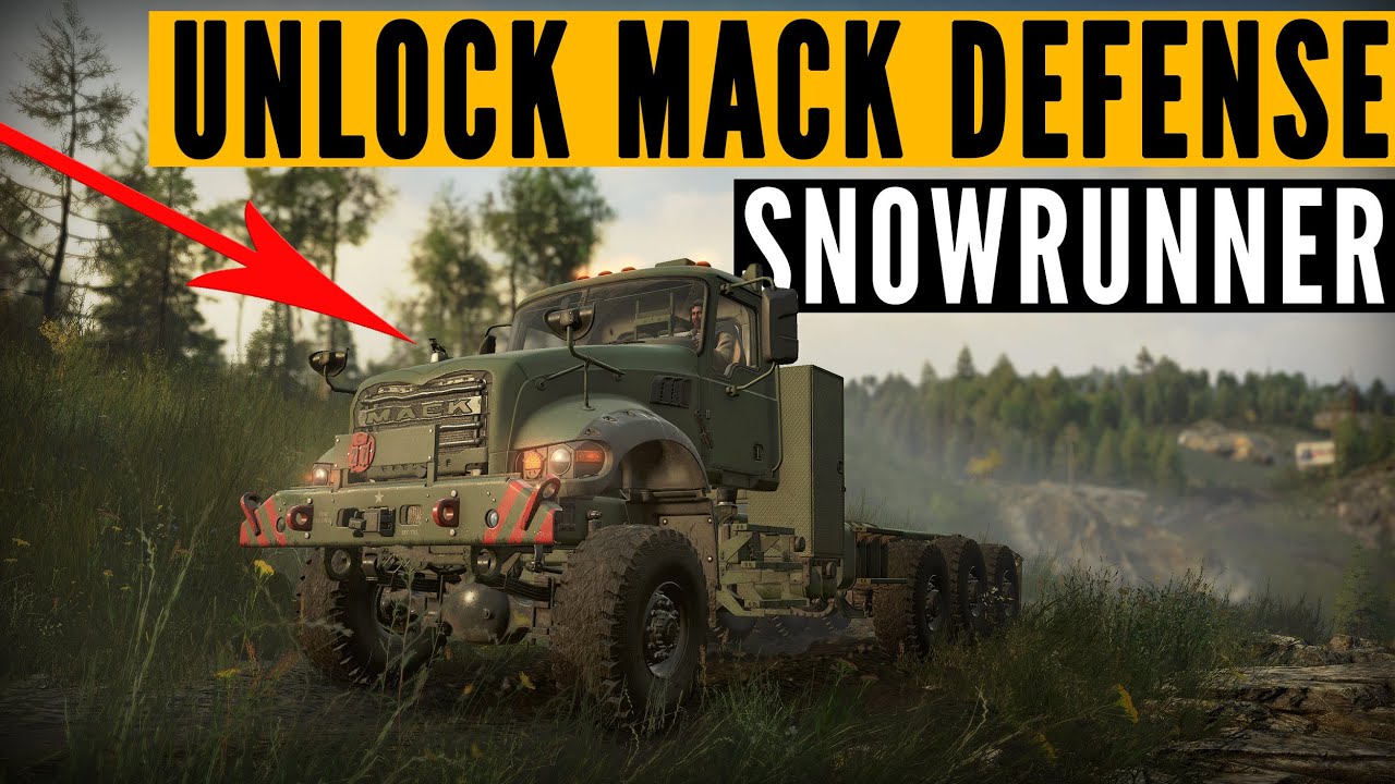 Как РАЗБЛОКИРОВАТЬ Mack Defense M917 в SNOWRUNNER (Сезон 10: Ремонт и подключение)