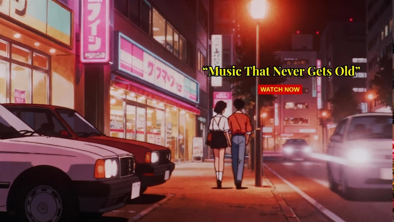 80s Disco × Japanese Anime Retro — Neon Dance Beats from Tokyo Nights