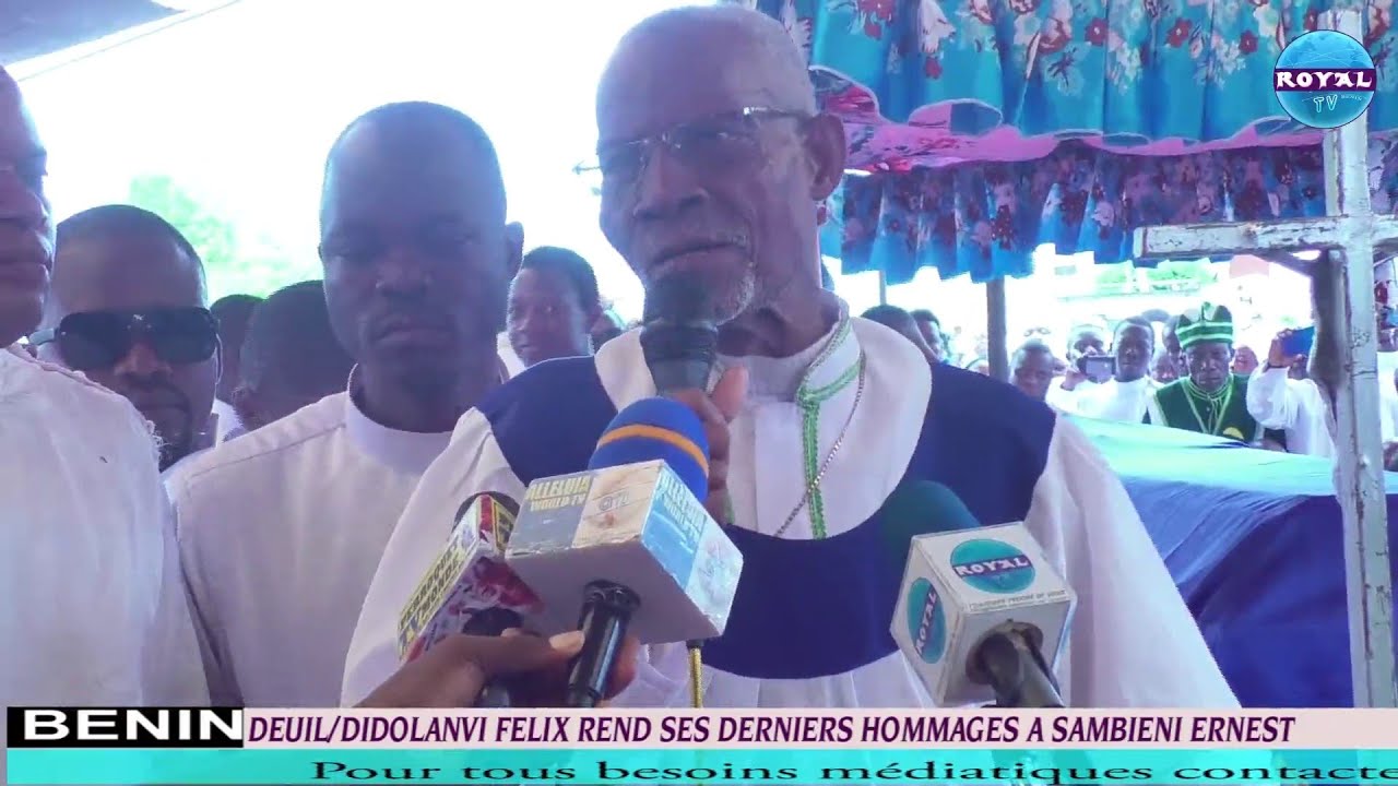 DEUIL/ DIDOLANVI FELIX REND SES DERNIERS HOMMAGES A SAMBIENI ERNEST