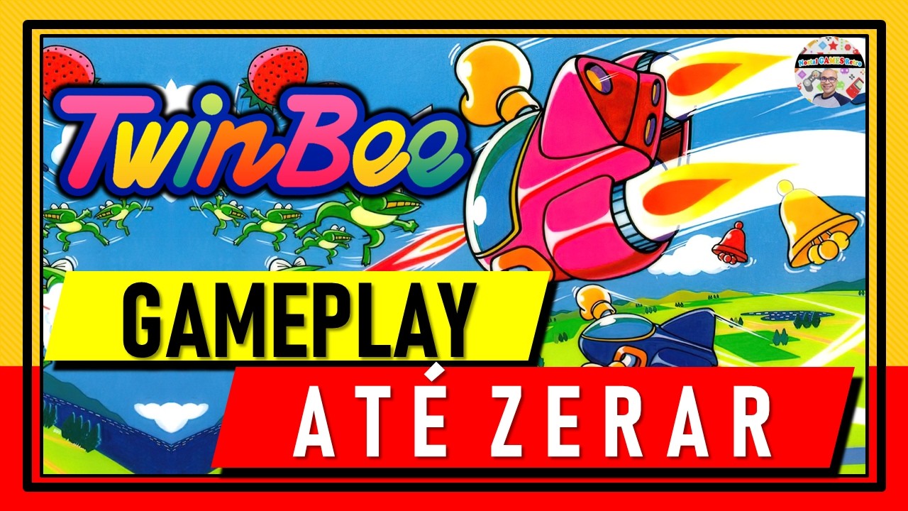 Twin Bee [NES] - Gameplay Até Zerar