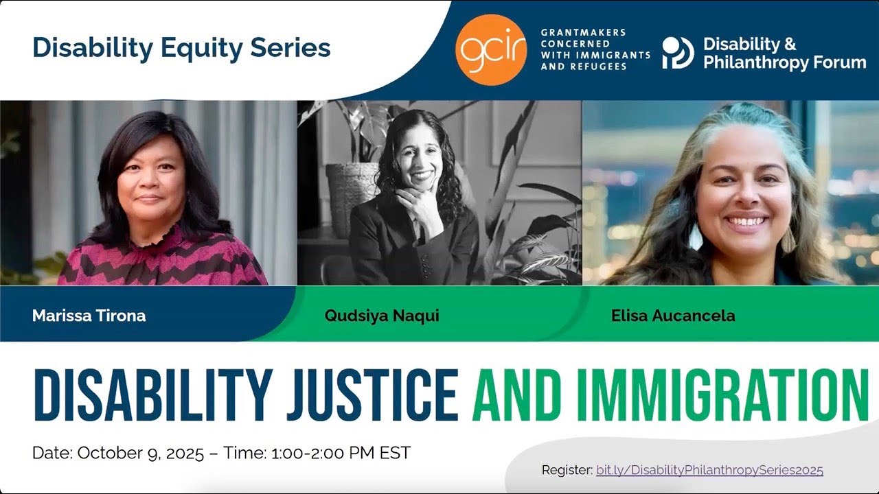 Disability Justice and Immigration Webinar