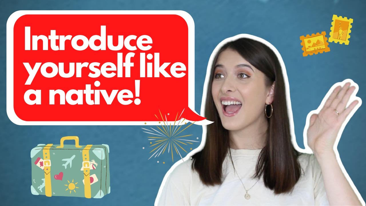 How to introduce yourself in English - Like a NATIVE! Fun English Lesson 2020.