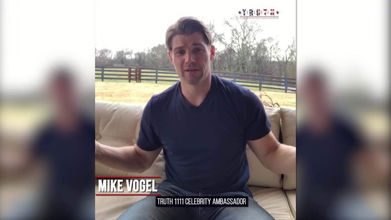 Mike Vogel - Truth 11:11 Celebrity Ambassador - January 1, 2019