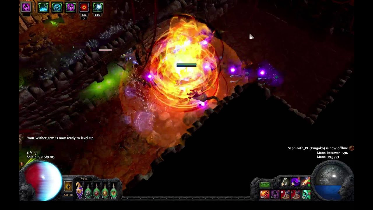 CI Chaos Incinerate [2.1] - Atziri run