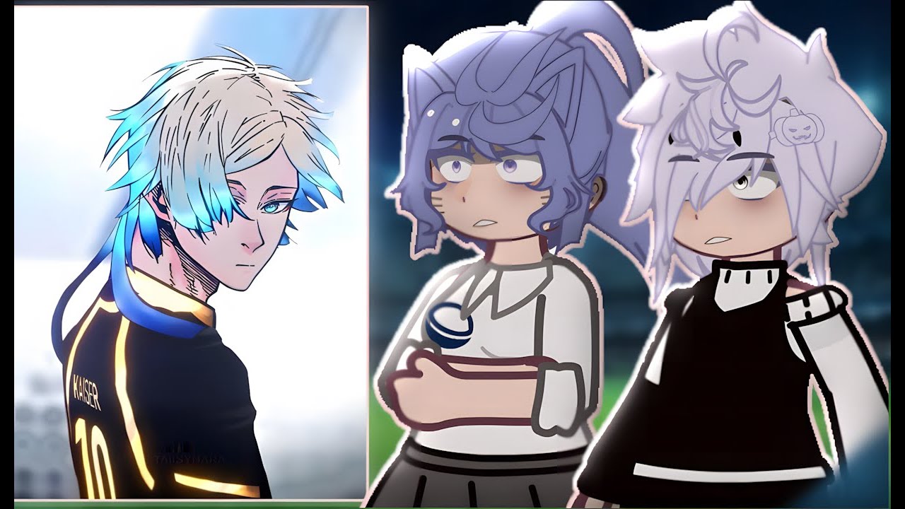 The Amazing World Of Gumball React to Gumball as Michael Kaiser - Gacha React 🇺🇸/🇧🇷