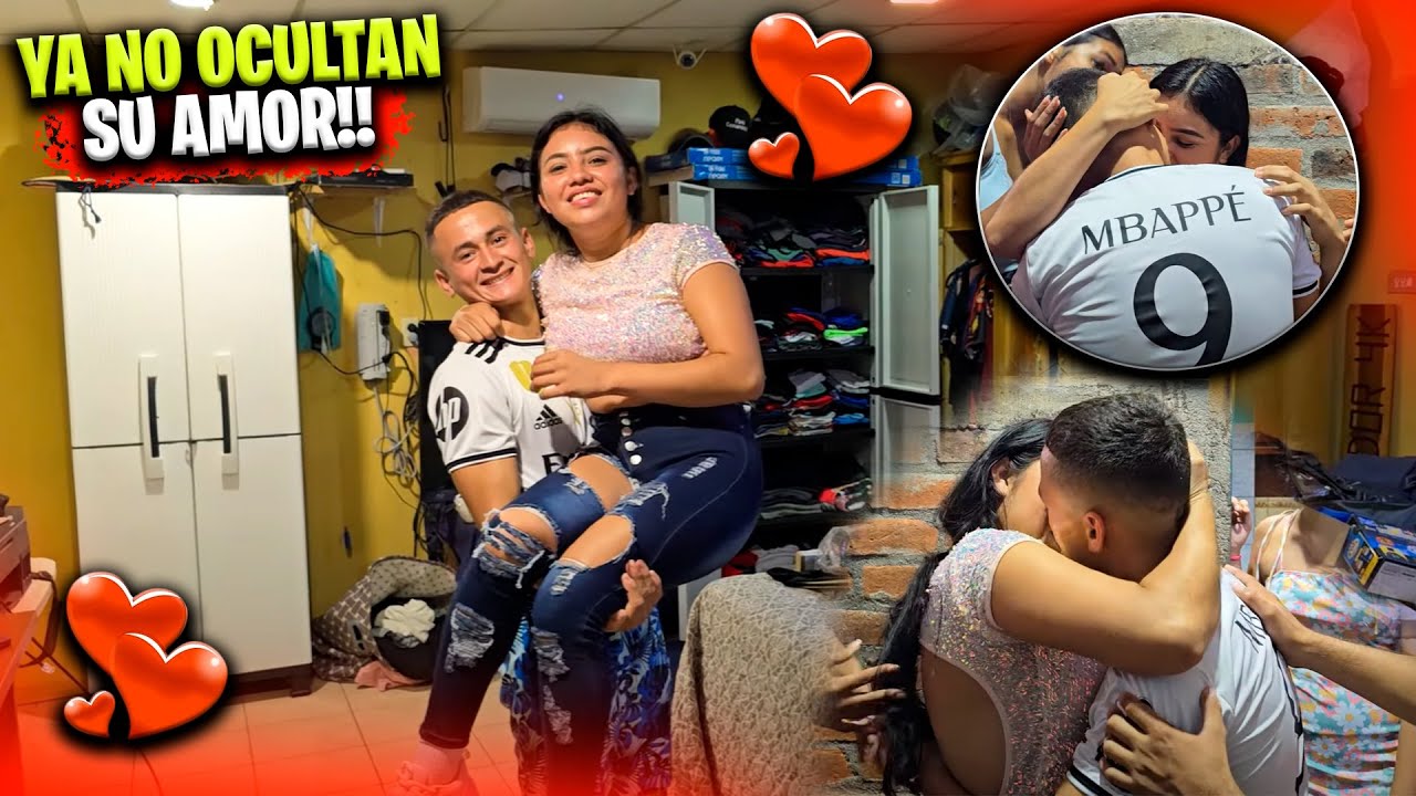 Miren la mascada de amor que se dieron Papysugar y Cataleya. Se encendieron y se fueron al cuarto