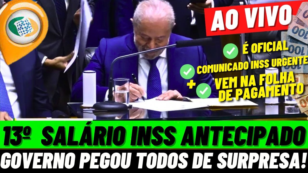 SAIU HOJE COMUNICADO DO INSS URGENTENESTA SEXTA, PARA TODOS BENEFICIARIOS DA PREVIDÈNCIA SOCIAL.
