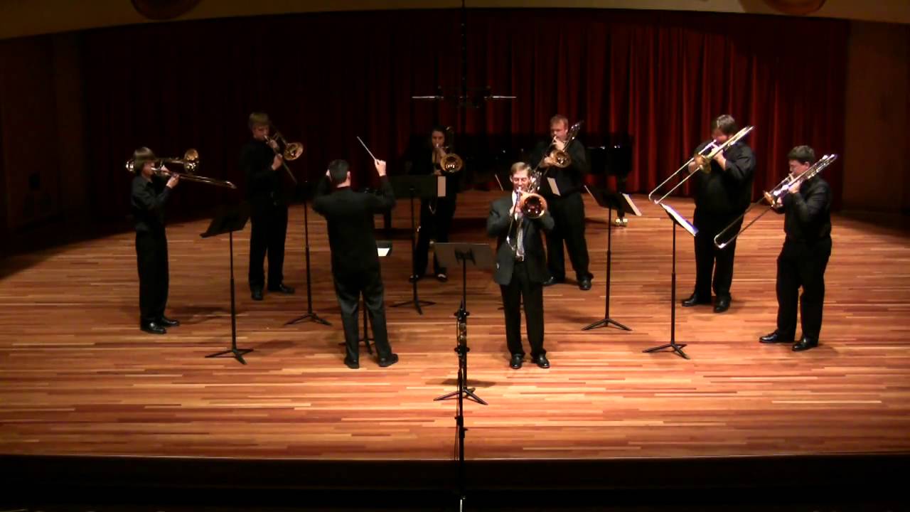 James Markey and the Columbus State University Trombone Ensemble