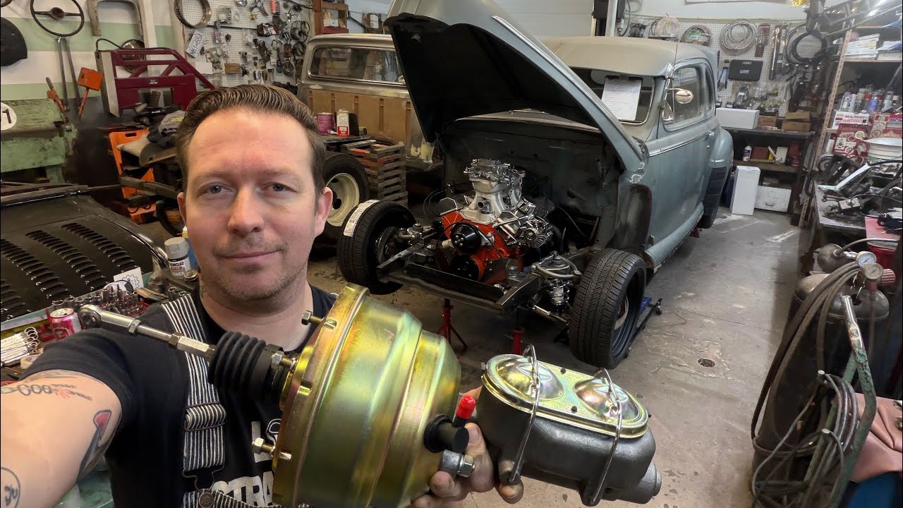 Переоборудование тормозной системы Ford 46 с усилителем