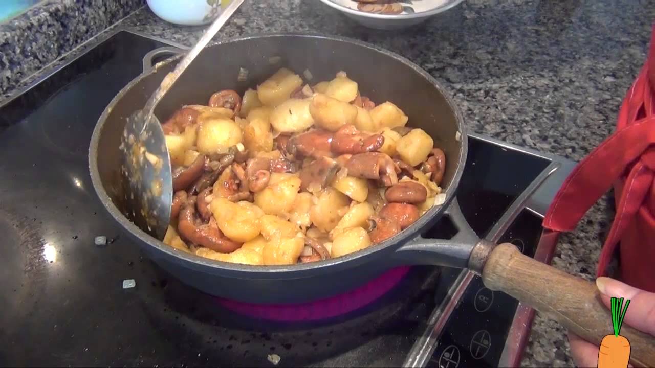 Níscalos con patatas